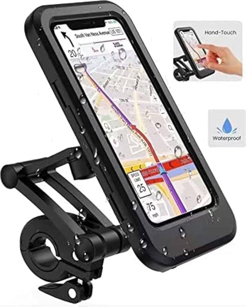 Bike Waterproof Mobile Phone Holder Stand