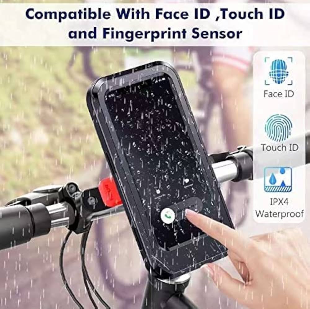 Bike Waterproof Mobile Phone Holder Stand
