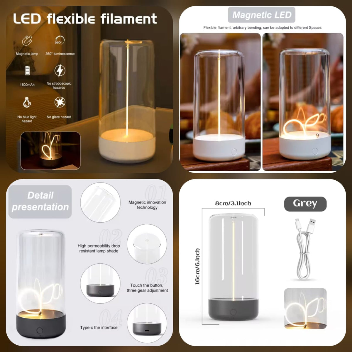 Rechargeable Ambient Light